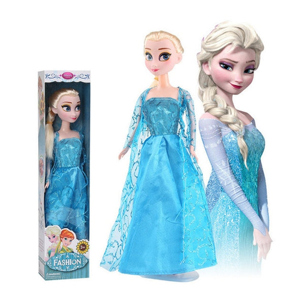 No box Four styles High Quality Boneca 32cm Elsa Doll Girls Toys Fever 2 Princess Anna And Elsa Dolls Clothes For Dolls Children