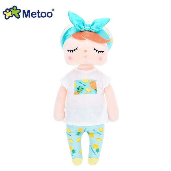 New Soft Metoo Fruit Angela Doll Stuffed Toys Plush Watermelon Fresh Cute Kawaii Kids Gift Metoo Dolls for Girls