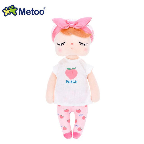 New Soft Metoo Fruit Angela Doll Stuffed Toys Plush Watermelon Fresh Cute Kawaii Kids Gift Metoo Dolls for Girls