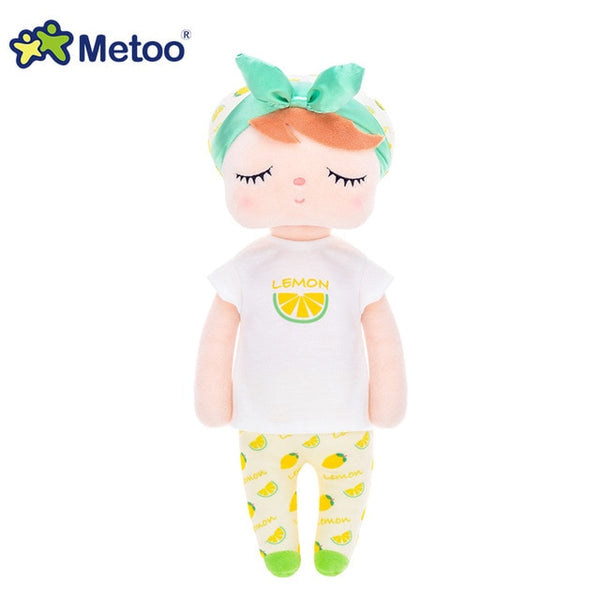 New Soft Metoo Fruit Angela Doll Stuffed Toys Plush Watermelon Fresh Cute Kawaii Kids Gift Metoo Dolls for Girls