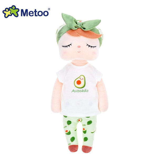 New Soft Metoo Fruit Angela Doll Stuffed Toys Plush Watermelon Fresh Cute Kawaii Kids Gift Metoo Dolls for Girls