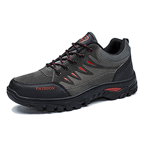 Men's Waterproof Hiking Shoes Travel Shoes Autumn Outdoor Non-slip Wear Sneakers Men Lace Up Trekking Climbing Sports Shoes Male