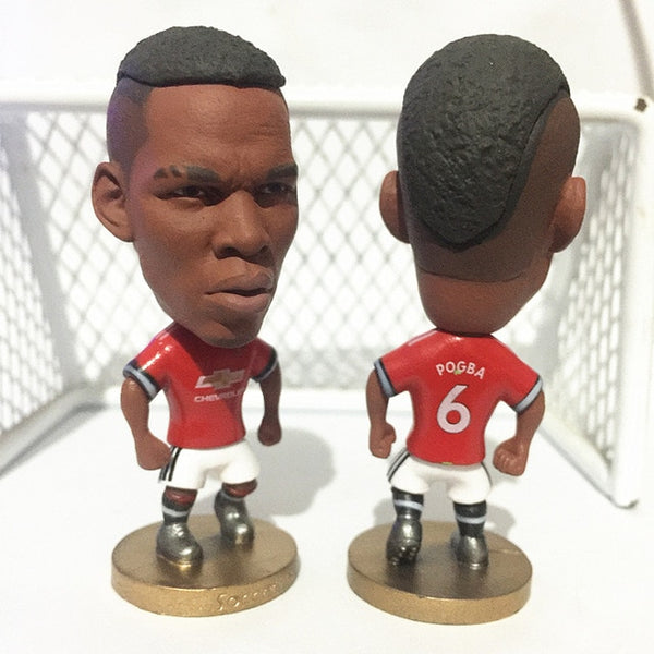 Soccerwe Cartoon Soccer Star Dolls Salah Kane Hazard Aguero Pogba Mkhitaryan Kevin Rashford Chicharito Guardiola Figures 2019