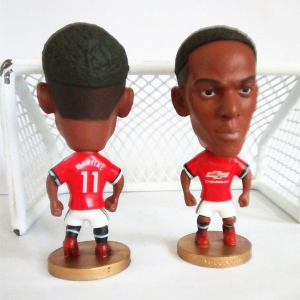 Soccerwe Cartoon Soccer Star Dolls Salah Kane Hazard Aguero Pogba Mkhitaryan Kevin Rashford Chicharito Guardiola Figures 2019