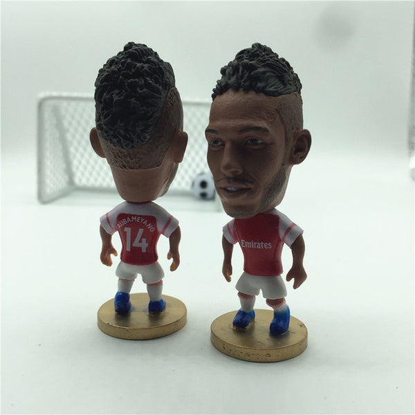 Soccerwe Cartoon Soccer Star Dolls Salah Kane Hazard Aguero Pogba Mkhitaryan Kevin Rashford Chicharito Guardiola Figures 2019