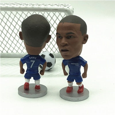 Soccerwe Cartoon Soccer Star Dolls Salah Kane Hazard Aguero Pogba Mkhitaryan Kevin Rashford Chicharito Guardiola Figures 2019