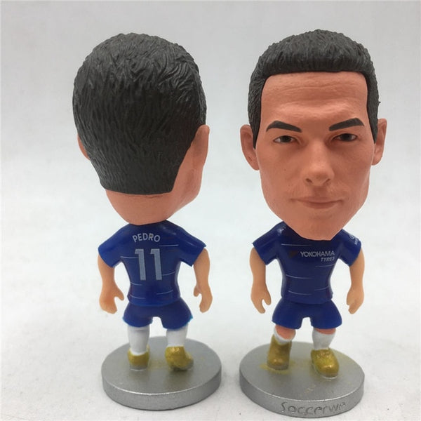 Soccerwe Cartoon Soccer Star Dolls Salah Kane Hazard Aguero Pogba Mkhitaryan Kevin Rashford Chicharito Guardiola Figures 2019