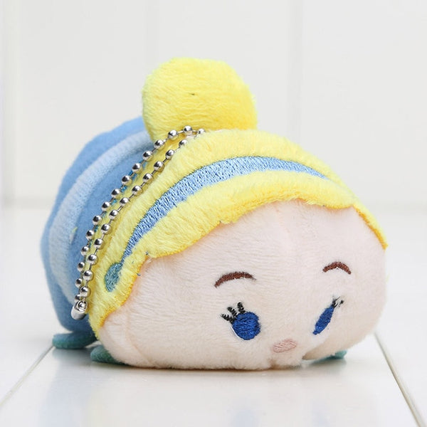 7-9cm Tsum Plush toy doll Cute Screen Cleaner Plush toy juguetes Snow white Mermaid Cinderella bear pig dog stuffed animals