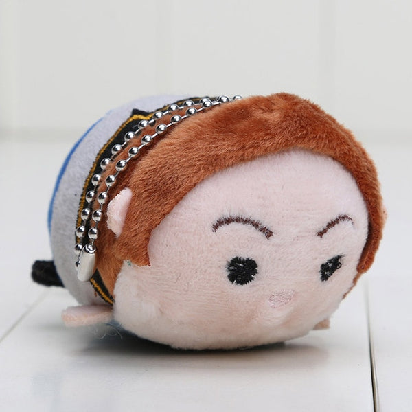 7-9cm Tsum Plush toy doll Cute Screen Cleaner Plush toy juguetes Snow white Mermaid Cinderella bear pig dog stuffed animals