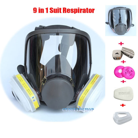 Spraying Safety Respirator Gas