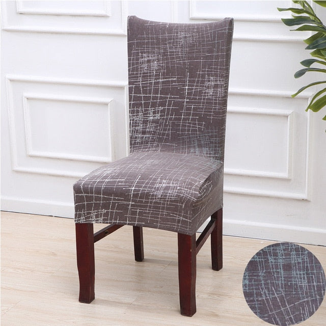 Stripped Cross Pattern Chair