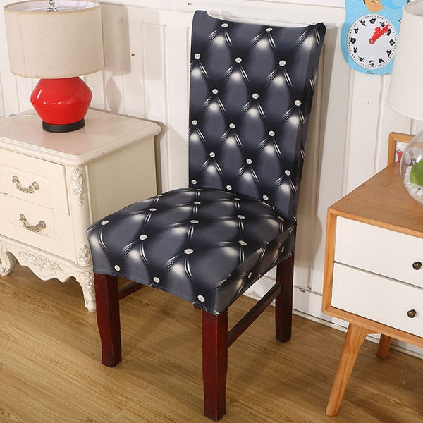 Stripped Cross Pattern Chair