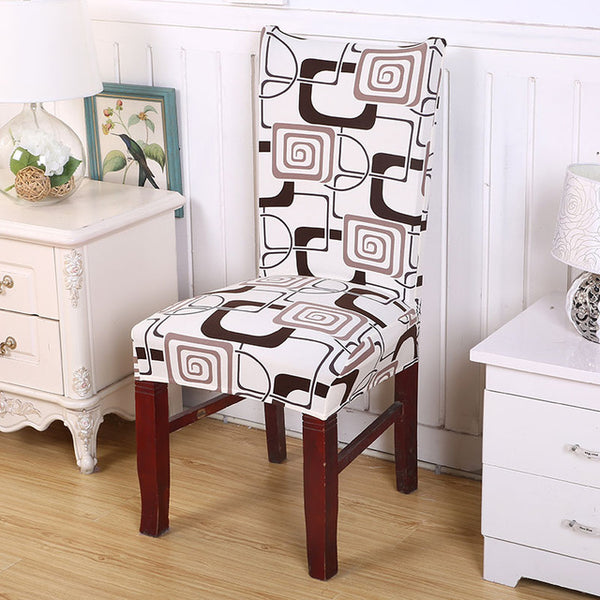 Elastic Dining Chair Cover Stretch Removable