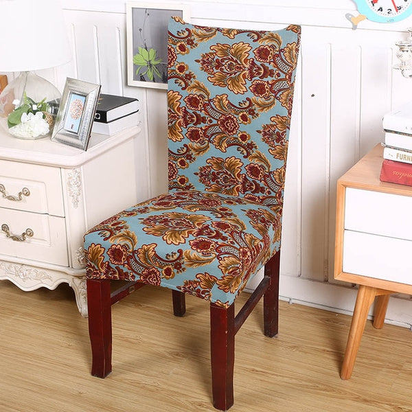 Elastic Dining Chair Cover Stretch Removable