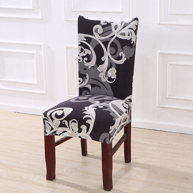 Elastic Dining Chair Cover Stretch Removable