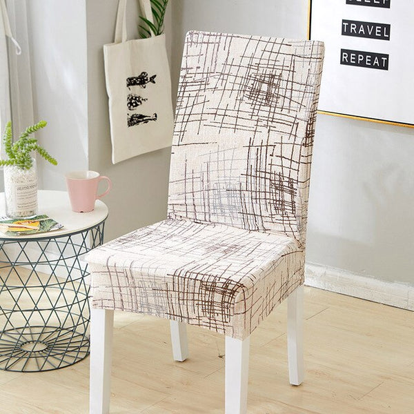 Elastic Dining Chair Cover Stretch Removable