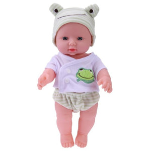 ttnight 30cm Newborn Baby Doll Soft Stuffed Simulation Doll Toys for Children Educational Lifelike Babies Dolls Birthday Gift