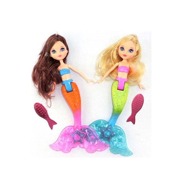 2019 Waterproof Swimming Mermaid Doll Kid Girls Toy New Bath Swimming pool Waterproof Mermaid Dolls Girls Toy 20cm