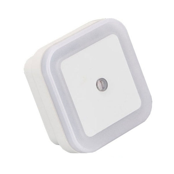 Light Sensor AUTO Control Mini Night Light EU US Plug Novelty Square Baby kids Bedroom lamp moon Romantic Colorful Lights bulbs