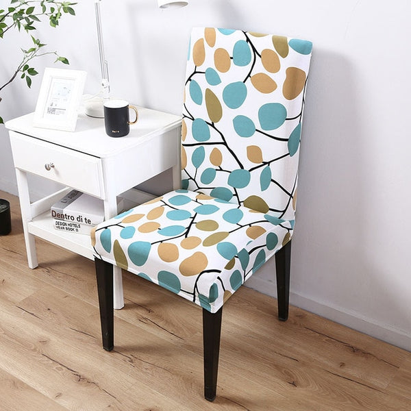 Elastic Dining Chair Cover Stretch Removable