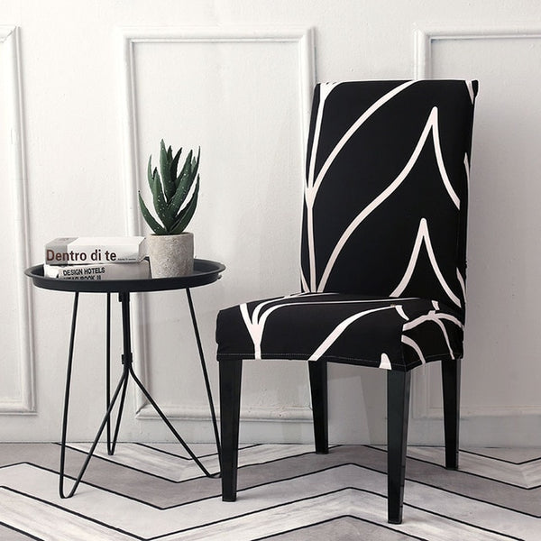 Stripped Cross Pattern Chair