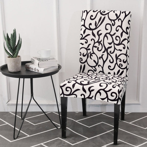 Stripped Cross Pattern Chair