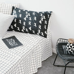 Star stripes sheet pillowcase