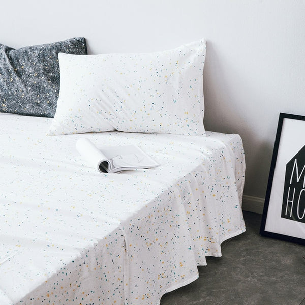 Star stripes sheet pillowcase