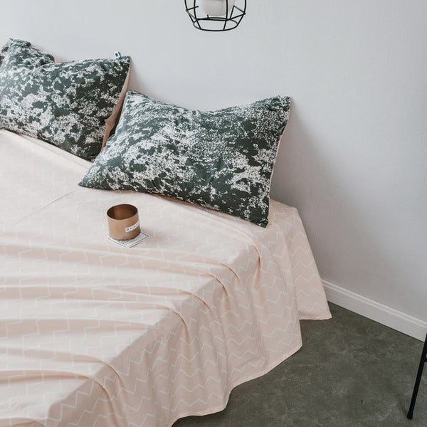 Star stripes sheet pillowcase