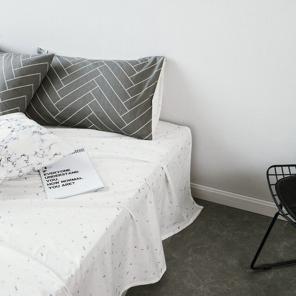 Star stripes sheet pillowcase