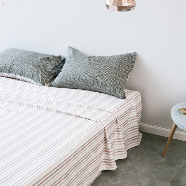 Star stripes sheet pillowcase