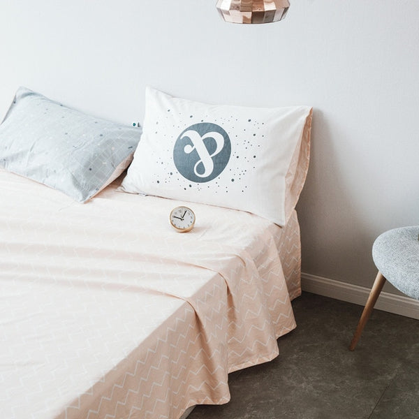 Star stripes sheet pillowcase