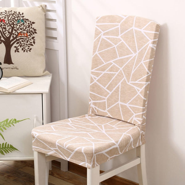 Stripped Cross Pattern Chair