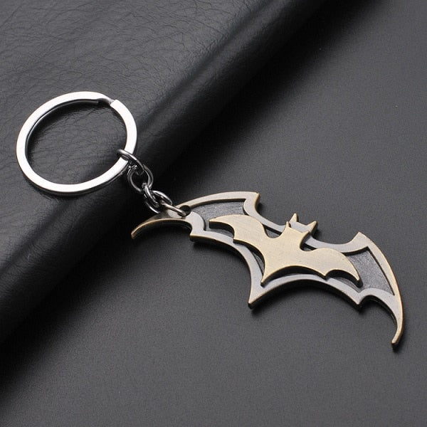 2019 NEW Marvel Avengers Thor's Hammer Mjolnir Keychain Captain America Shield Hulk Batman Mask KeyChain Keyrings Drop Wholesale