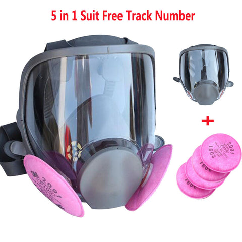 Suit Industry Painting Spraying Gas Mask