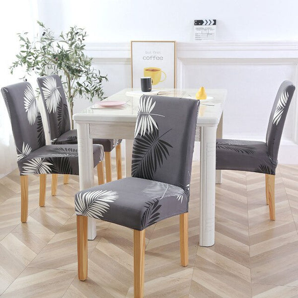 Irregular Line Stretch Chair Covers