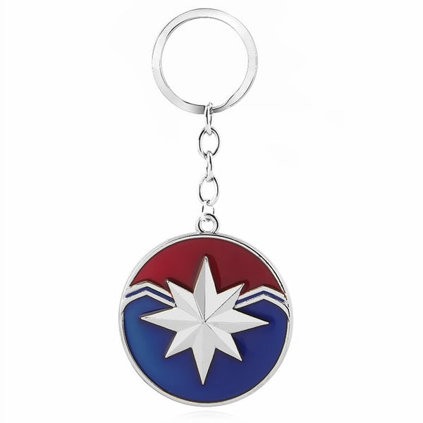 2019 NEW Marvel Avengers Thor's Hammer Mjolnir Keychain Captain America Shield Hulk Batman Mask KeyChain Keyrings Drop Wholesale