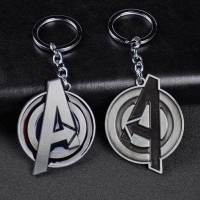 2019 NEW Marvel Avengers Thor's Hammer Mjolnir Keychain Captain America Shield Hulk Batman Mask KeyChain Keyrings Drop Wholesale