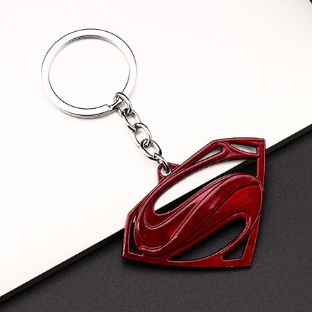 2019 NEW Marvel Avengers Thor's Hammer Mjolnir Keychain Captain America Shield Hulk Batman Mask KeyChain Keyrings Drop Wholesale