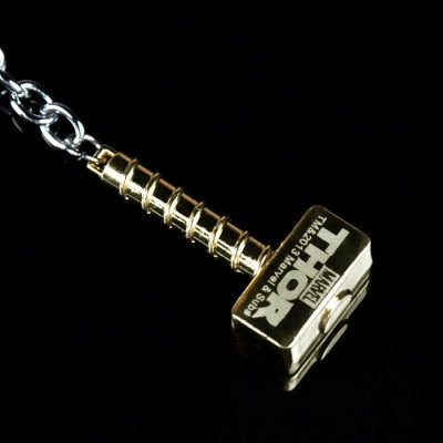 2019 NEW Marvel Avengers Thor's Hammer Mjolnir Keychain Captain America Shield Hulk Batman Mask KeyChain Keyrings Drop Wholesale