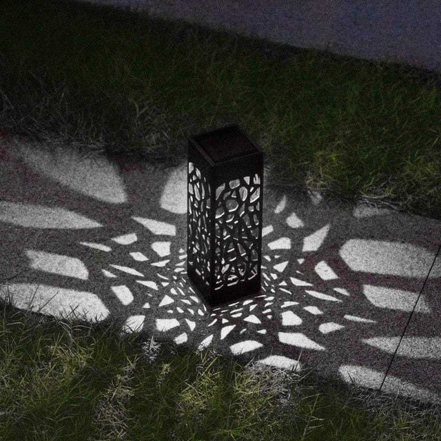 LED Solar Stake Light Lantern Solar Powered Pathway Lights Decorative Outdoor Lawn Yard Lamp For Garden Patio#20